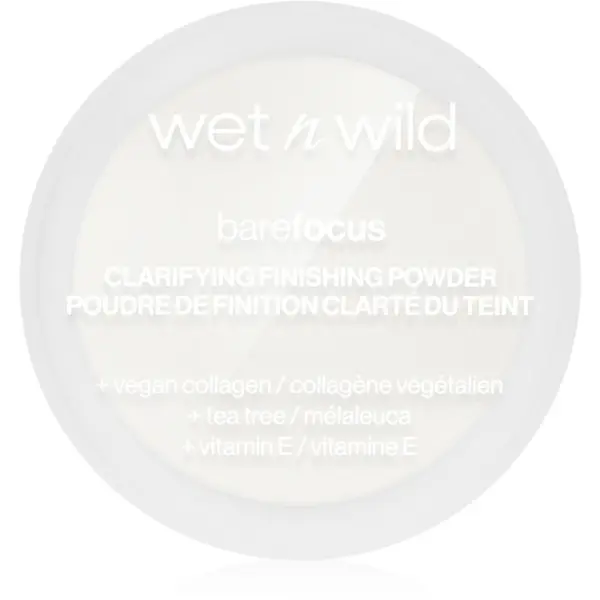 Wet n Wild Wet n Wild BareFocus Clarifying Finishing Powder matirajući puder nijansa Translucent 6 g