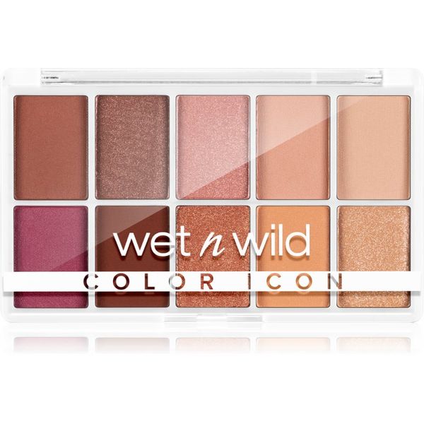 Wet n Wild Wet n Wild Color Icon 10-Pan paleta sjenila za oči nijansa Heart & Sol 12 g