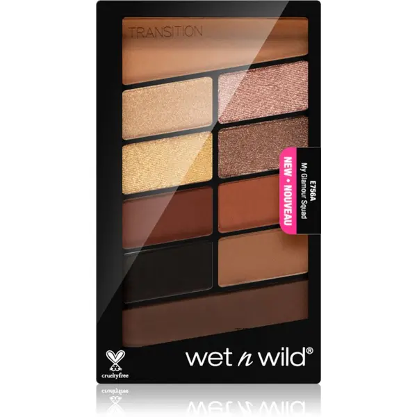 Wet n Wild Wet n Wild Color Icon paleta sjenila za oči nijansa My Glamour Squad 10 g