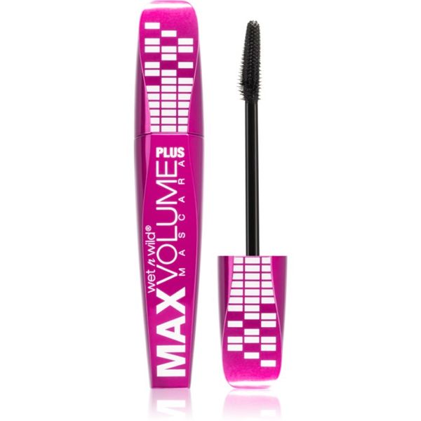 Wet n Wild Wet n Wild Max Volume Plus maskara za maksimalni volumen nijansa Black 8 ml