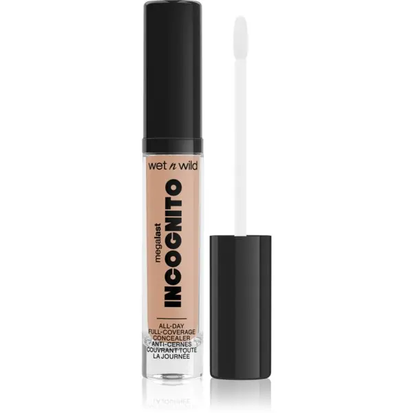 Wet n Wild Wet n Wild MegaLast Incognito kremasti korektor za punu pokrivenost nijansa Light Honey 5,5 ml