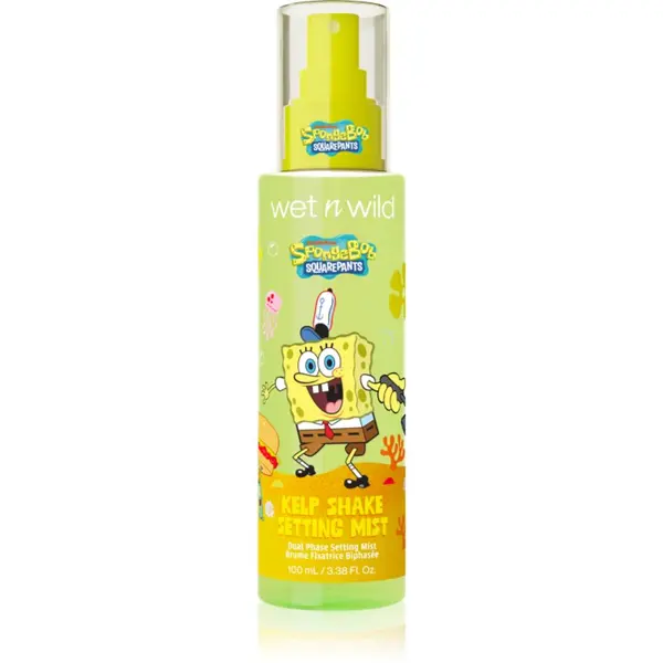 Wet n Wild Wet n Wild SpongeBob SquarePants Kelp Shake Setting Mist sprej za fiksiranje šminke 100 ml