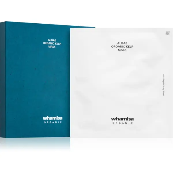 WHAMISA WHAMISA Algae Organic Kelp Mask maska za dubinsku regeneraciju s morskim algama 5 kom