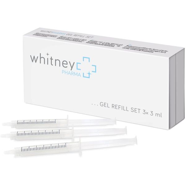 WhitneyPHARMA WhitneyPHARMA Gel refill set zamjensko punjenje za nježno izbjeljivanje zubi 3x3 ml