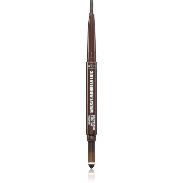 Wibo Wibo Eyebrow System olovka za obrve 2 u 1 #3 1 kom