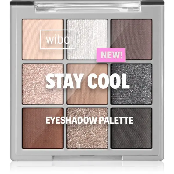 Wibo Wibo Stay Cool Eyeshadow Palette paleta sjenila za oči 5 g