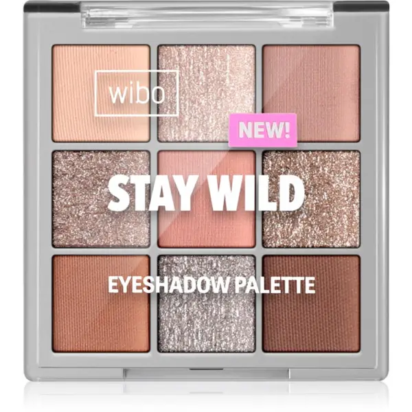 Wibo Wibo Stay Wild Eyeshadow Palette paleta sjenila za oči 5 g