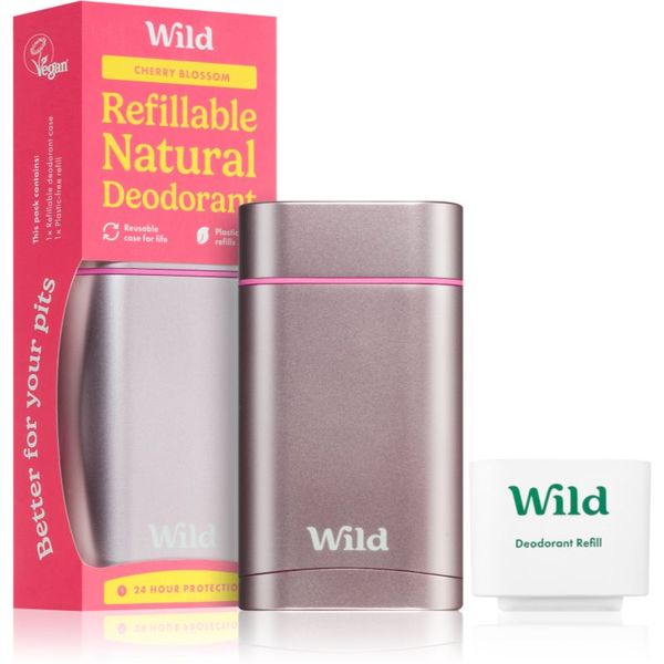 Wild Wild Cherry Blossom Pink Case čvrsti dezodorans s etuijem 40 g