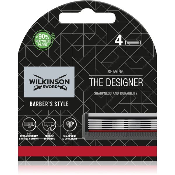 Wilkinson Sword Wilkinson Sword Barbers Style The Architect brijač + 2 zamjenske glave