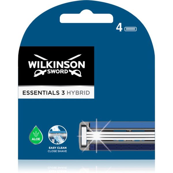 Wilkinson Sword Wilkinson Sword Essentials 3 Hybrid zamjenske britvice 4 kom 4 kom