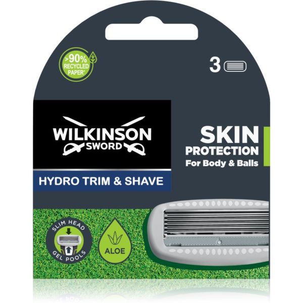 Wilkinson Sword Wilkinson Sword Hydro Trim and Shave Skin Protection For Body and Balls zamjenske glave 3 kom