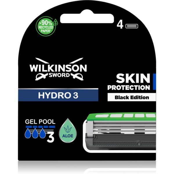 Wilkinson Sword Wilkinson Sword Hydro3 Skin Protection Black Edition zamjenske glave 4 kom