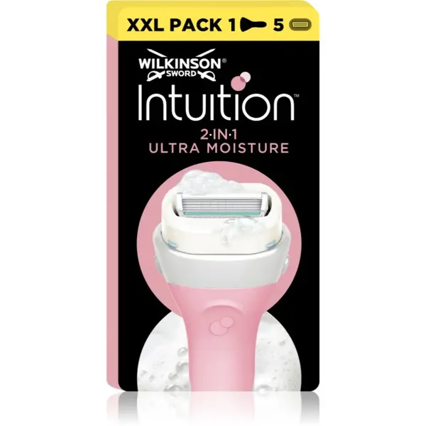 Wilkinson Sword Wilkinson Sword Intuition 2in1 Ultra Moisture Razor brijač + zamjenske britvice 5 kom