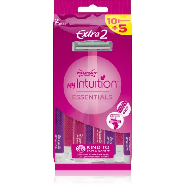 Wilkinson Sword Wilkinson Sword My Intuition Extra 2 britvica za jednokratnu uporabu Essentials 15 kom