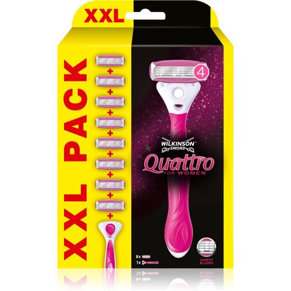 Wilkinson Sword Wilkinson Sword Quattro for Women Aloe & Vit. E zamjenske britvice