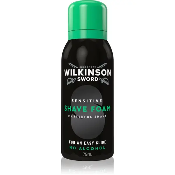 Wilkinson Sword Wilkinson Sword Sensitive Shave Foam pjena za brijanje za muškarce 75 ml
