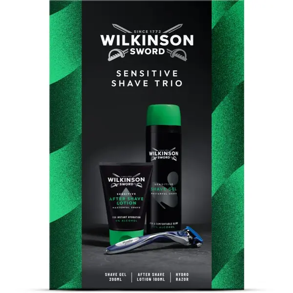 Wilkinson Sword Wilkinson Sword Sensitive Shave Trio poklon set za brijanje