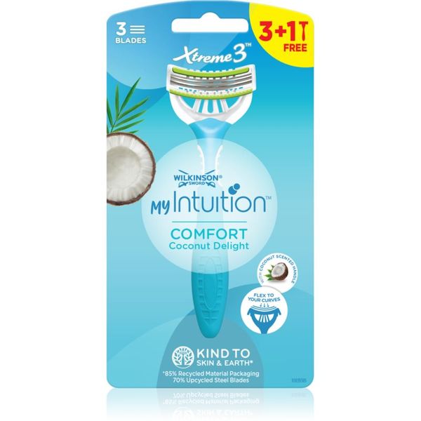 Wilkinson Sword Wilkinson Sword Xtreme 3 Comfort Coconut Delight britvica za jednokratnu uporabu s kokosom 4 kom