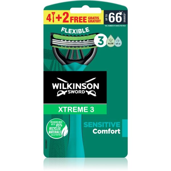 Wilkinson Sword Wilkinson Sword Xtreme 3 Sensitive britvica za jednokratnu uporabu 6 kom