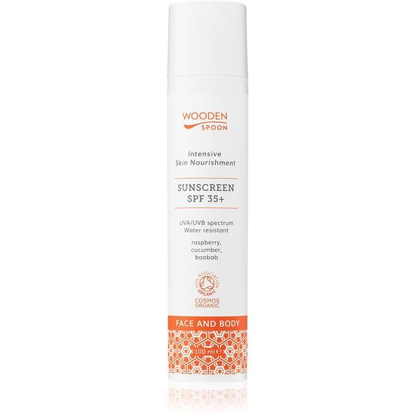 WoodenSpoon WoodenSpoon Skin Nourishment mlijeko za sunčanje za lice i tijelo SPF 35 100 ml