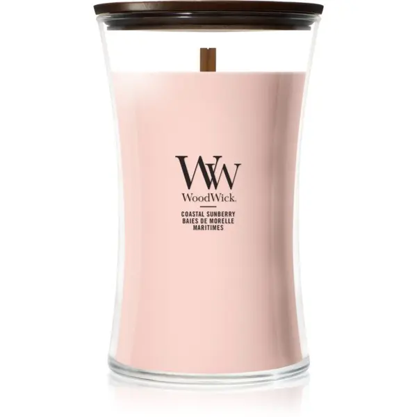 Woodwick Woodwick Coastal Sunberry mirisna svijeća s drvenim fitiljem 610 g