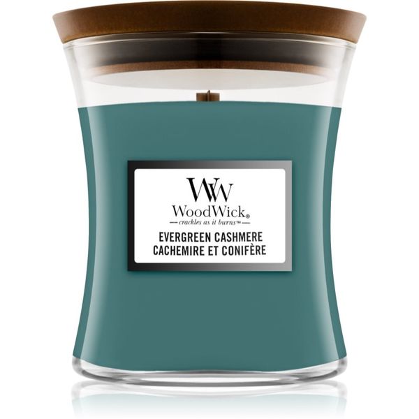 Woodwick Woodwick Evergreen Cashmere mirisna svijeća 275 g