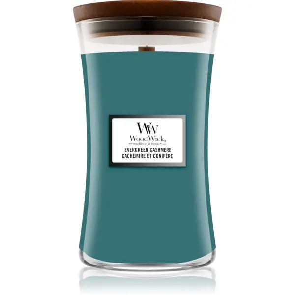Woodwick Woodwick Evergreen Cashmere mirisna svijeća 610 g