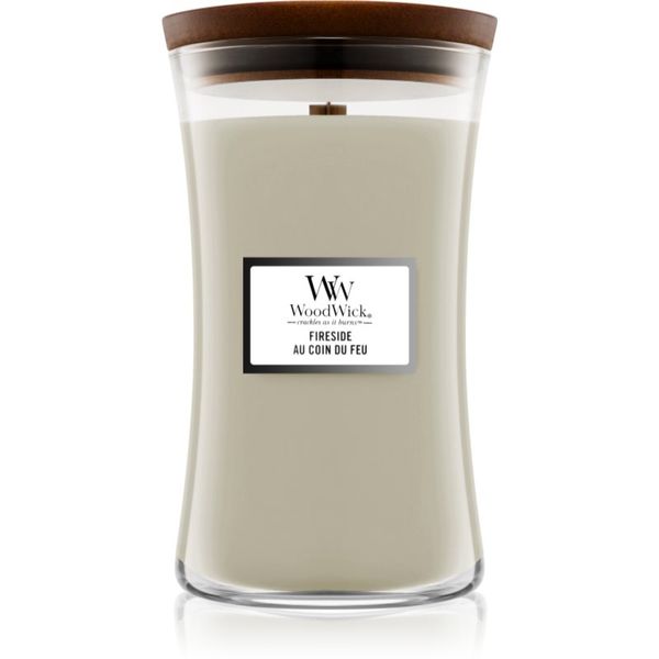 Woodwick Woodwick Fireside Au Coin Du Feu mirisna svijeća s drvenim fitiljem 609.5 g