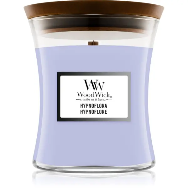 Woodwick Woodwick Hypnoflora mirisna svijeća s drvenim fitiljem 275 g