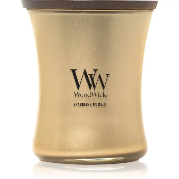 Woodwick Woodwick Precious Metals Sparkling Pomelo mirisna svijeća 275 g
