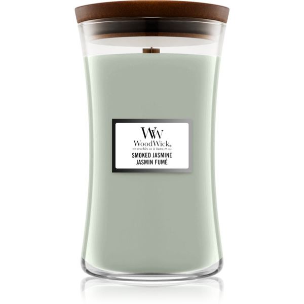 Woodwick Woodwick Smoked Jasmine mirisna svijeća s drvenim fitiljem 609,5 g