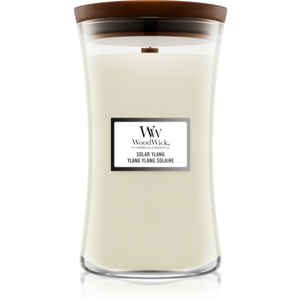 Woodwick Woodwick Solar Ylang mirisna svijeća s drvenim fitiljem 609,5 g