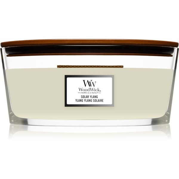 Woodwick Woodwick Solar Ylang mirisna svijeća s drvenim fitiljem (hearthwick) 453.6 g