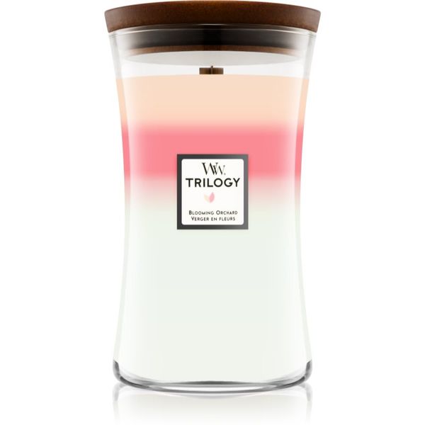 Woodwick Woodwick Trilogy Blooming Orchard mirisna svijeća 609,5 g