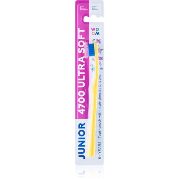 WOOM WOOM Toothbrush Junior 4700 Ultra Soft četkica za zube za djecu do 6 godina ultra soft 1 kom