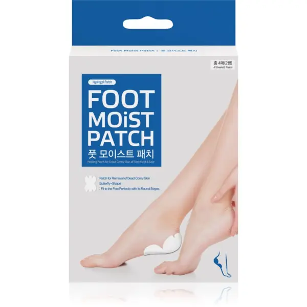 Wooshin Labottach Wooshin Labottach Foot Moist hidrogelni eksfolijacijski flasteri za pete 2 par