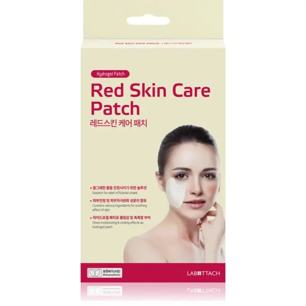 Wooshin Labottach Wooshin Labottach Red Skin Care Patch hidrogelni flasteri protiv crvenila za smirenje kože lica 2 par