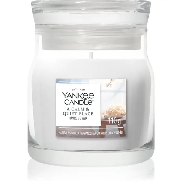 Yankee Candle Yankee Candle A Calm & Quiet Place mirisna svijeća Signature 110 g