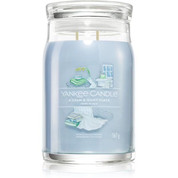 Yankee Candle Yankee Candle A Calm & Quiet Place mirisna svijeća Signature 567 g