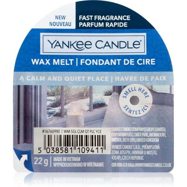 Yankee Candle Yankee Candle A Calm & Quiet Place vosak za aroma lampu 22 g