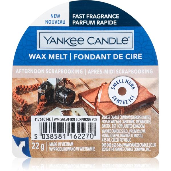 Yankee Candle Yankee Candle Afternoon Scrapbooking vosak za aroma lampu 22 g