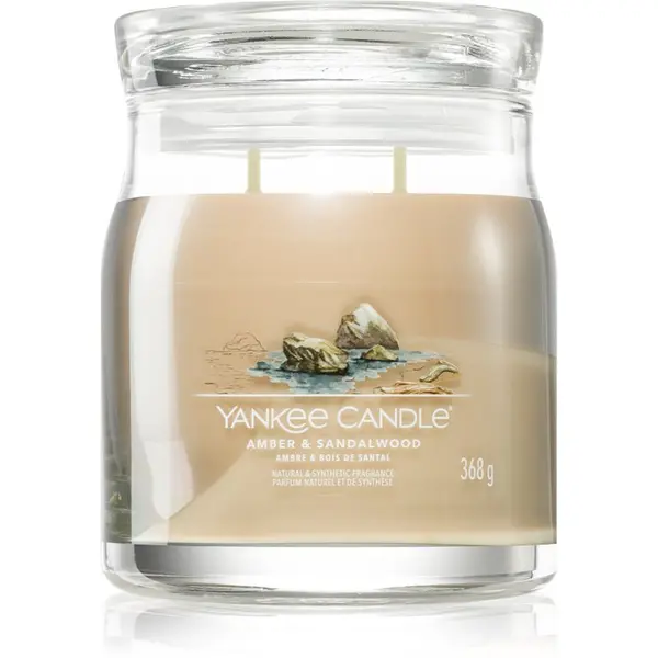 Yankee Candle Yankee Candle Amber & Sandalwood mirisna svijeća 368 g