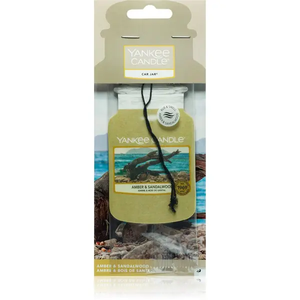 Yankee Candle Yankee Candle Amber & Sandalwood viseća mirisna oznaka 1 kom