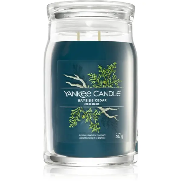 Yankee Candle Yankee Candle Bayside Cedar mirisna svijeća Signature 567 g