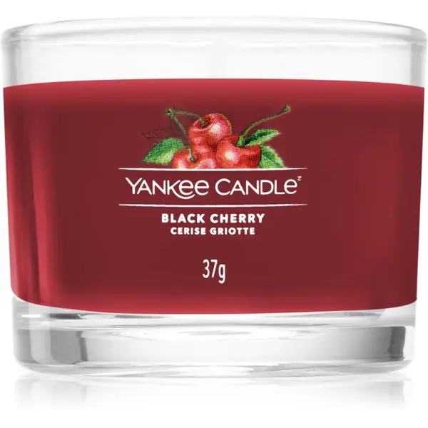 Yankee Candle Yankee Candle Black Cherry mala mirisna svijeća bez staklene posude glass 37 g