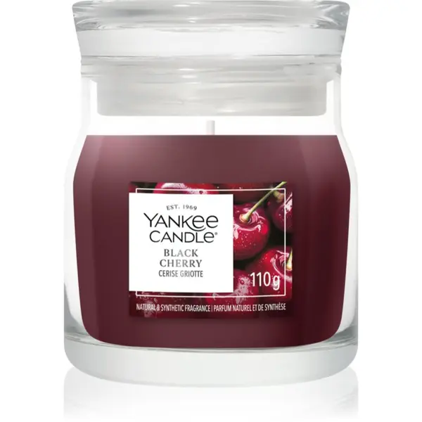 Yankee Candle Yankee Candle Black Cherry mirisna svijeća Signature 110 g
