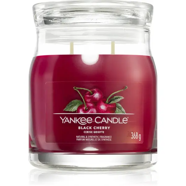Yankee Candle Yankee Candle Black Cherry mirisna svijeća Signature 368 g