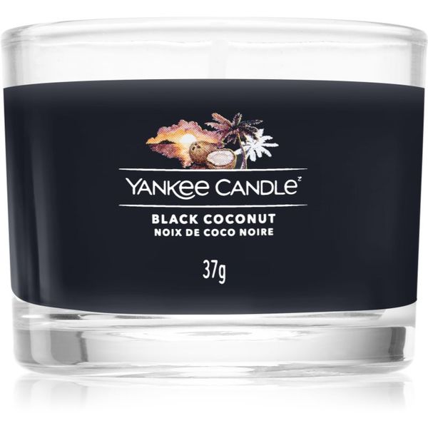 Yankee Candle Yankee Candle Black Coconut mala mirisna svijeća bez staklene posude I. Signature 37 g