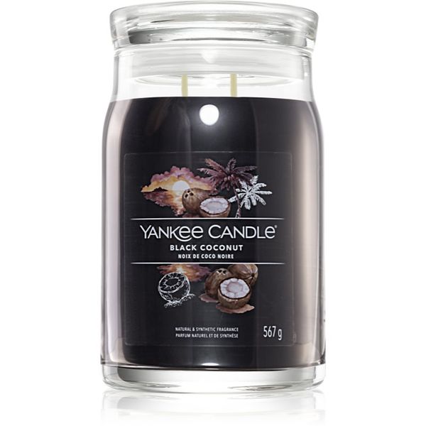 Yankee Candle Yankee Candle Black Coconut mirisna svijeća I. Signature 567 g