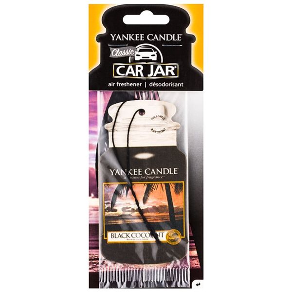 Yankee Candle Yankee Candle Black Coconut viseći auto miris 1 kom